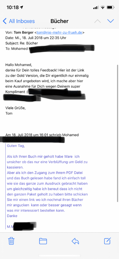 Feedback Mohamed